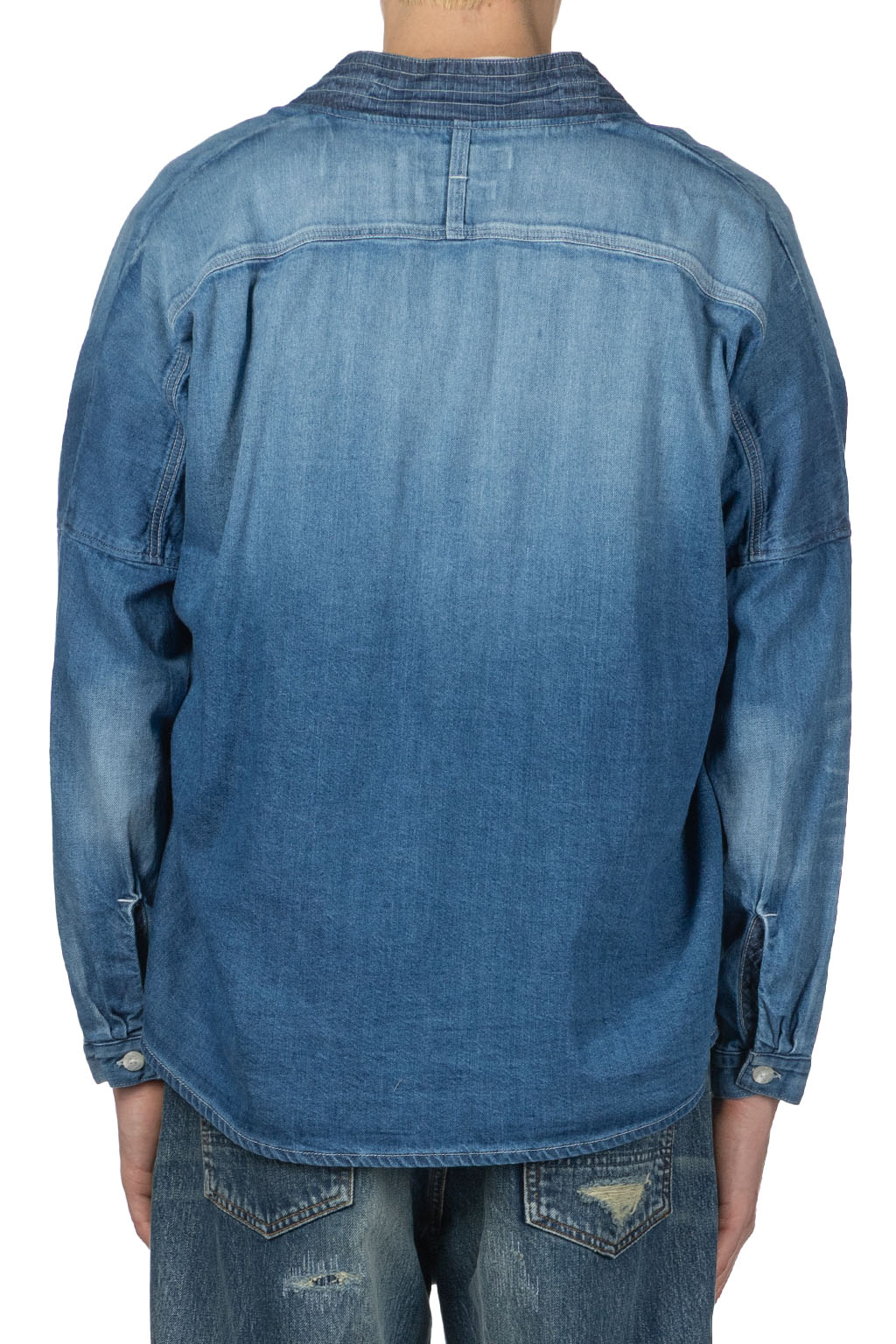 FDMTL - Denim Haori Shirt 3 Years Wash