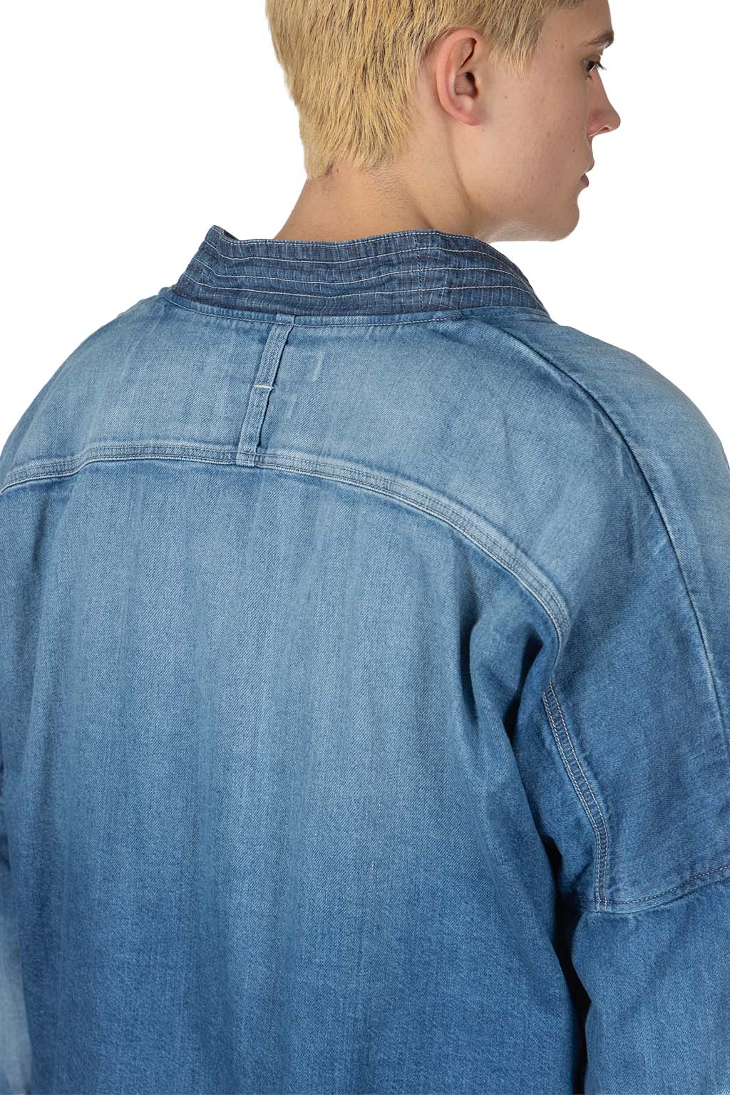 FDMTL - Denim Haori Shirt 3 Years Wash