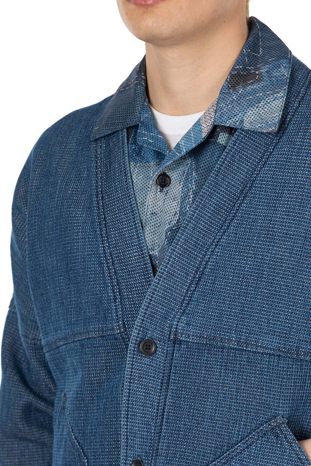 FDMTL - Indigo Cardigan 3-Year Wash