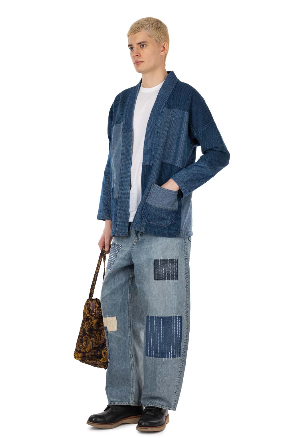 FDMTL - Patchwork Haori Jacket 3-Year Wash