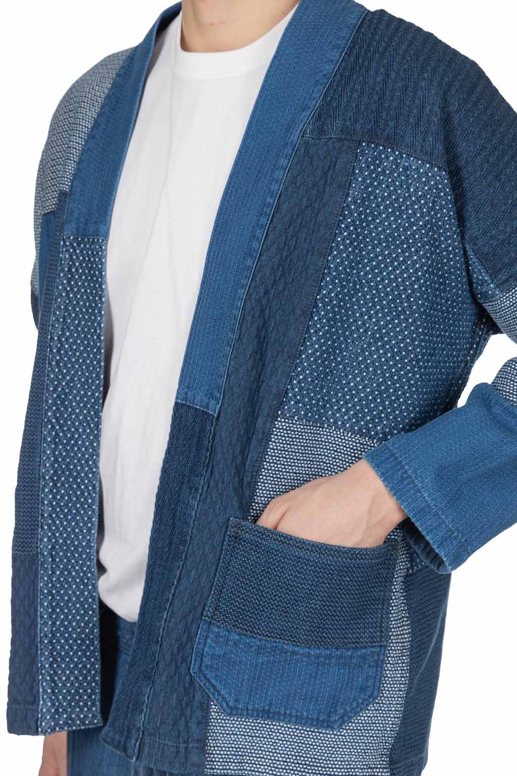 FDMTL - Patchwork Haori Jacket 3 Years Wash