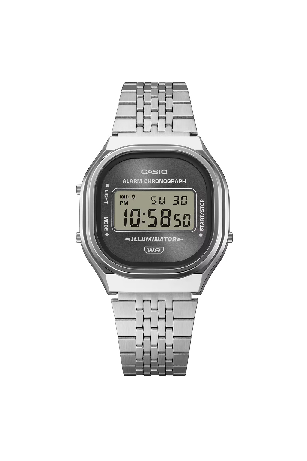 G-Shock by Casio - Casio Vintage - Silver - A140WE-8A - Black