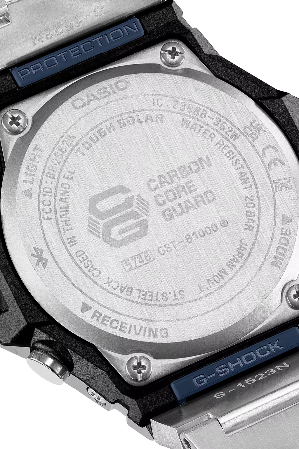 G-Shock by Casio - GST-B1000D-2A - G-STEEL GST - B1000 Series - Blue