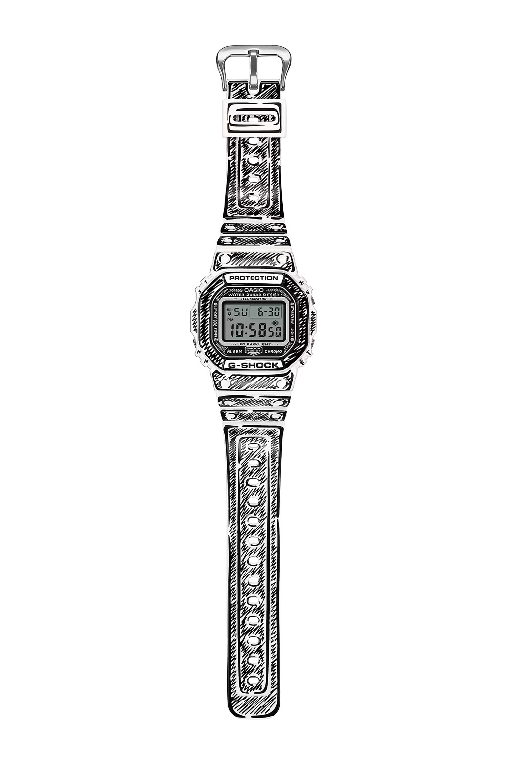 G-Shock by Casio - x Joshua Vides - 5600 Series - DW-5600JV-7