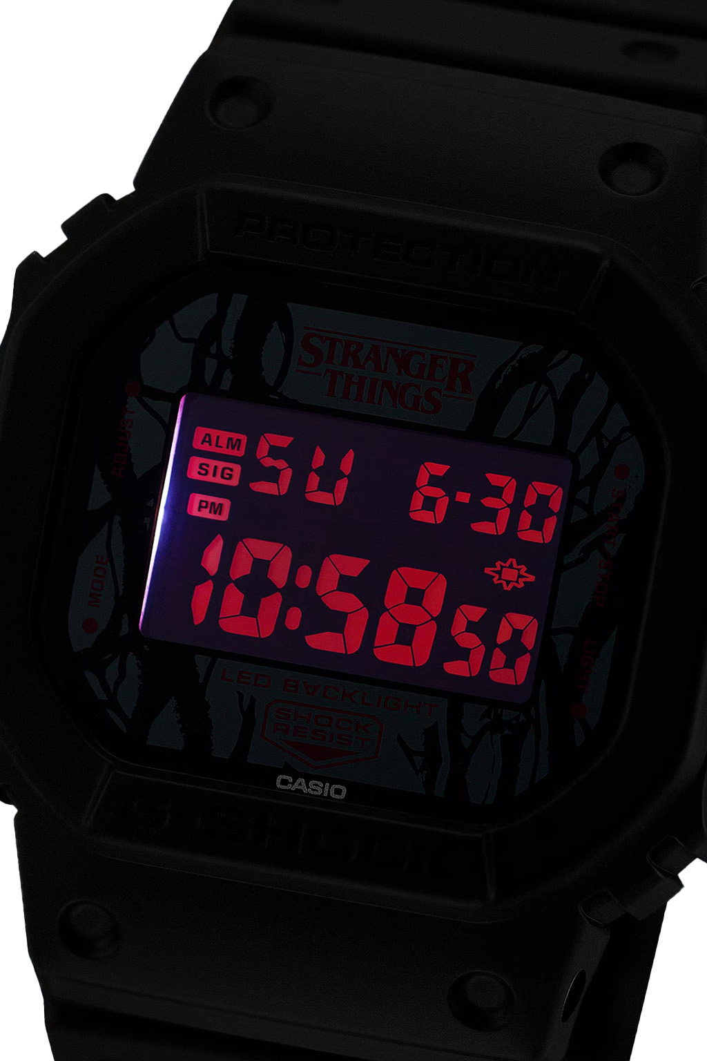 G-Shock by Casio - x Stranger Things - Digital - 560 Series - DW-5600STT-1