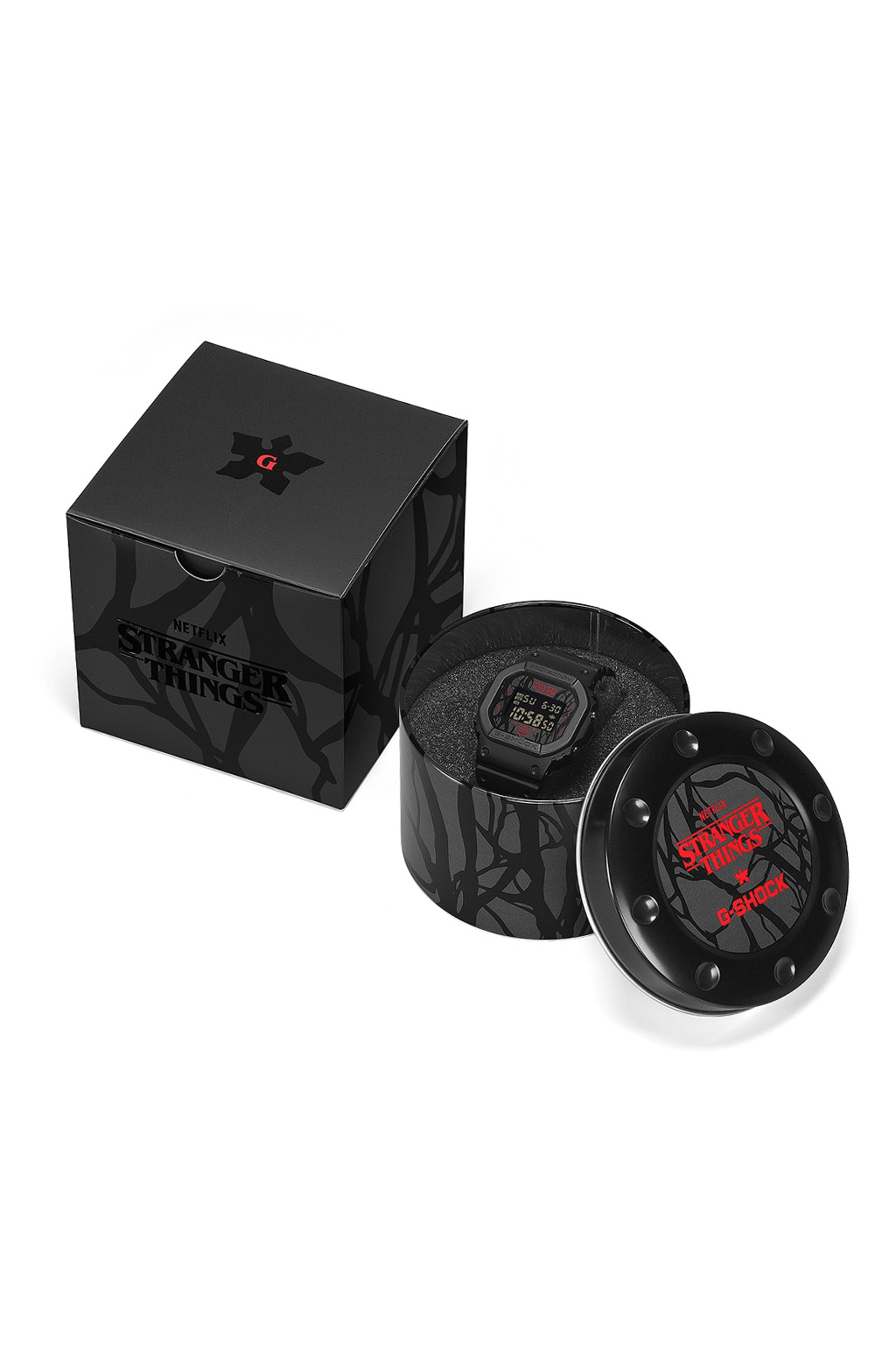 G-Shock by Casio - x Stranger Things - Digital - 560 Series - DW-5600STT-1