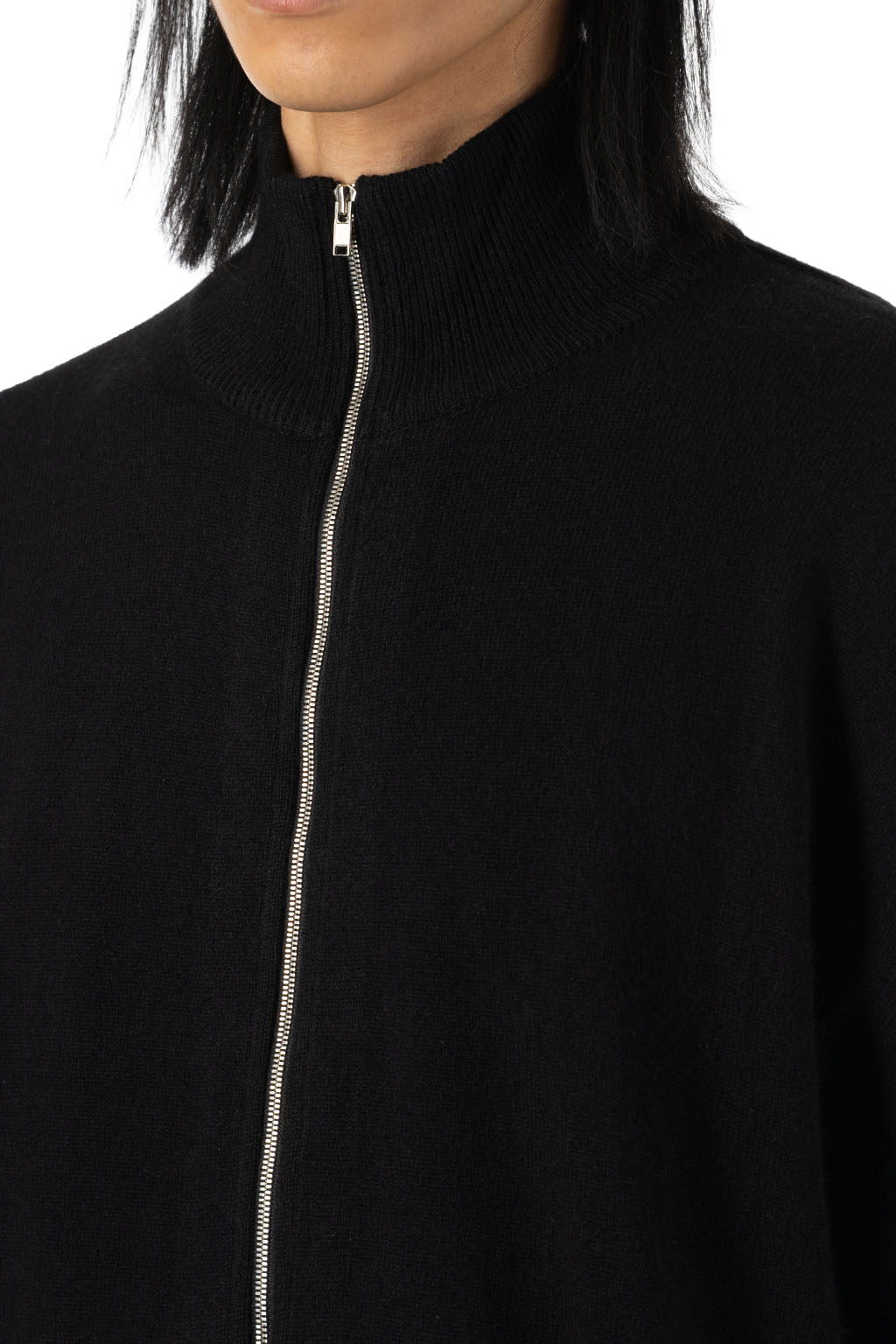 HERILL - American deadstock Zipup Sweater - Black