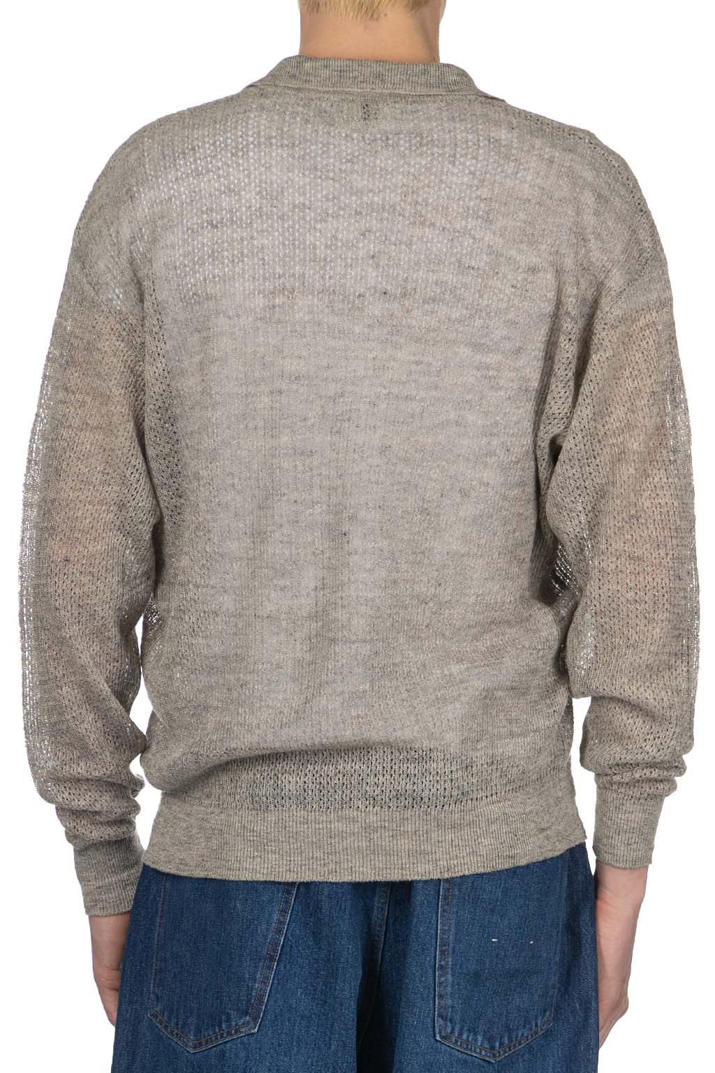 HERILL - Linen WG Polo Shirt - Grey