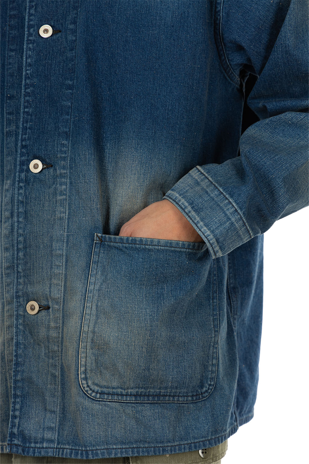 HERILL - Nepdenim Chore Jacket - Vintage Worn