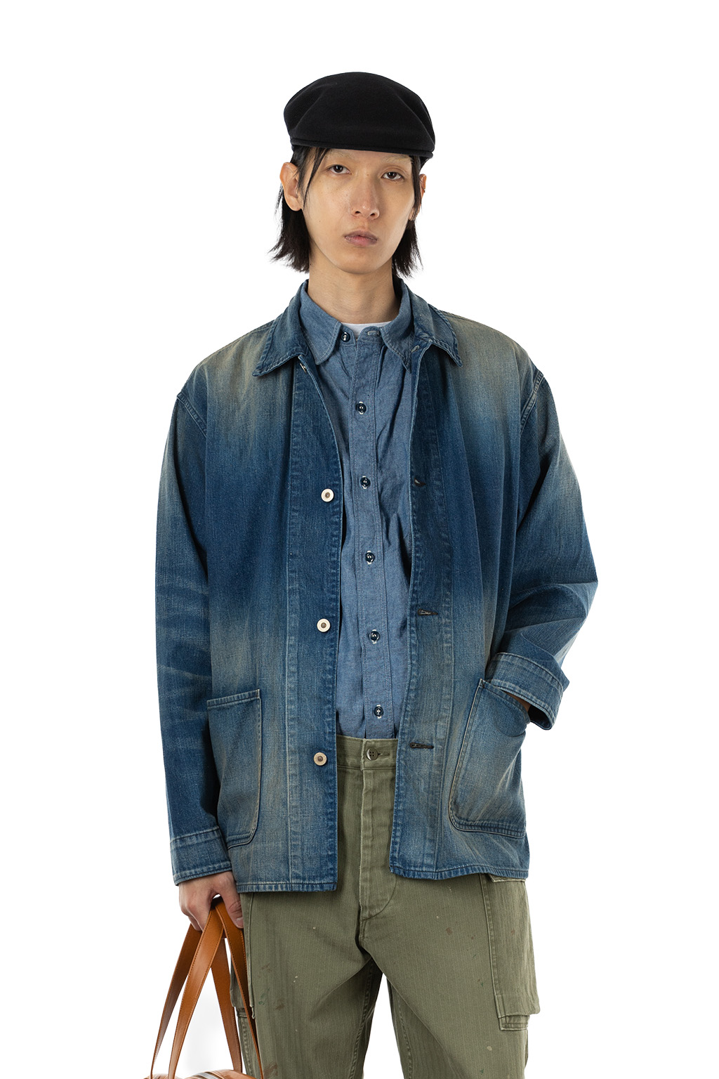 HERILL - Nepdenim Chore Jacket - Vintage Worn