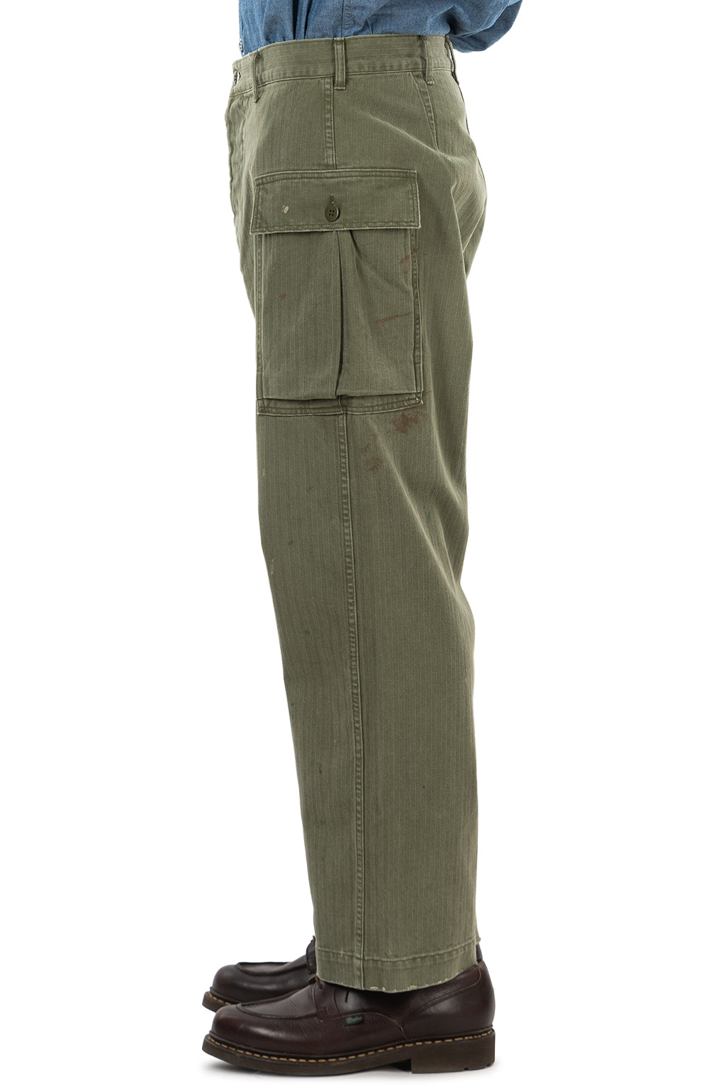 HERILL - US Army M-43 HBT Pants - Olive Drab