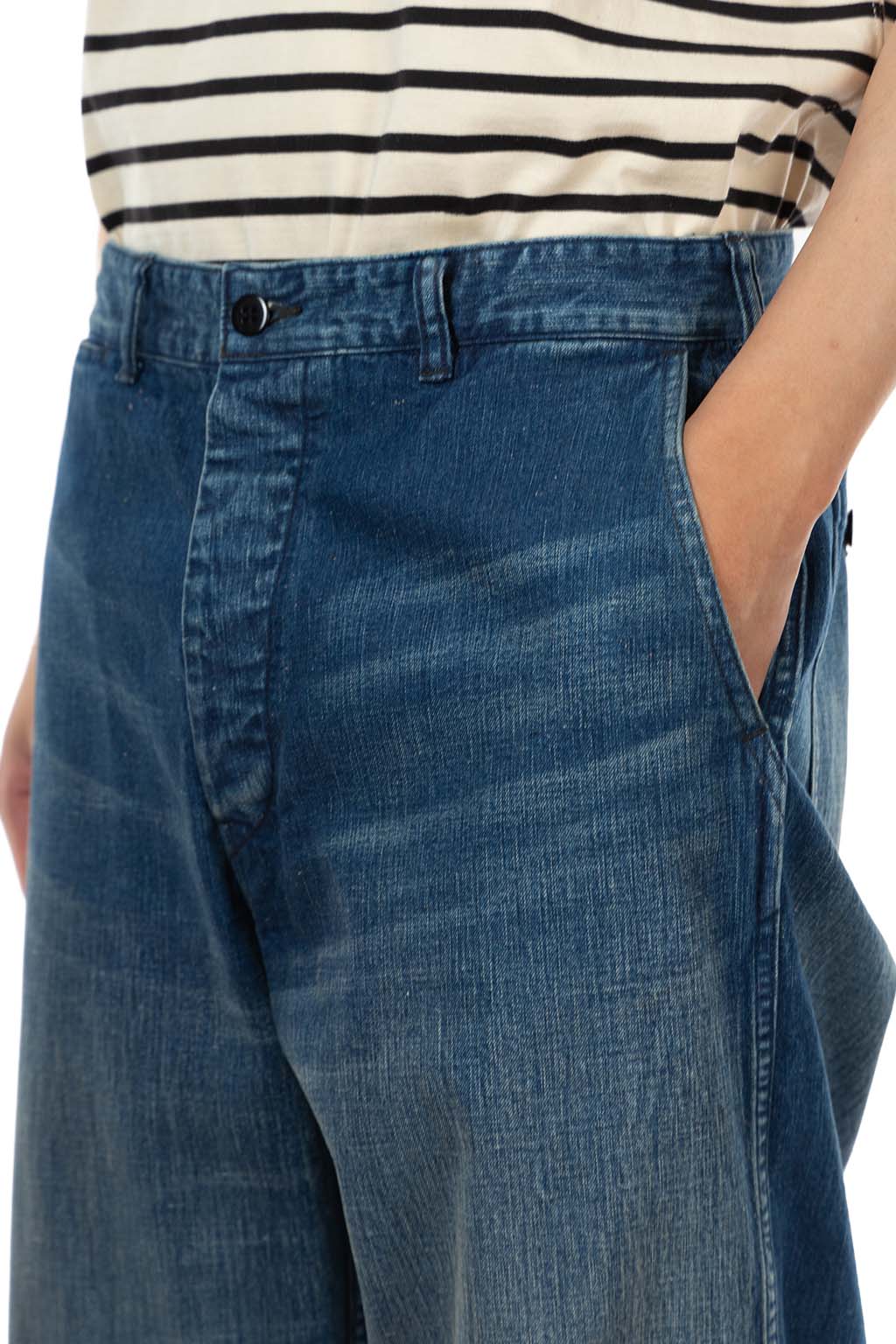HERILL - USMC Nepdenim Pants - Vintage Worn