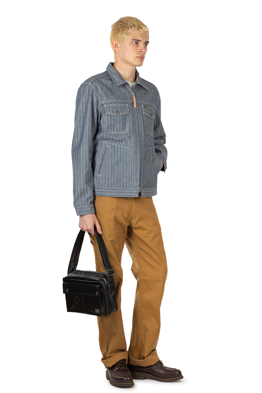 Iron Heart - 10.5oz Herringbone Work Jacket - Indigo