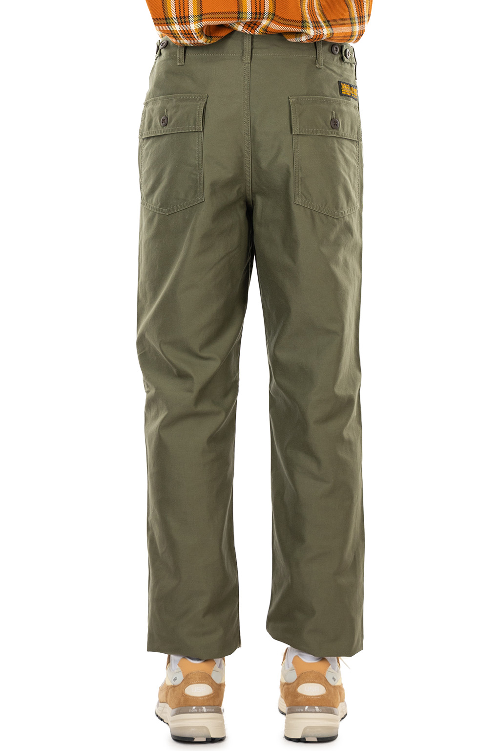 Iron Heart - 10oz Back Sateen Baker Pants - Army Green