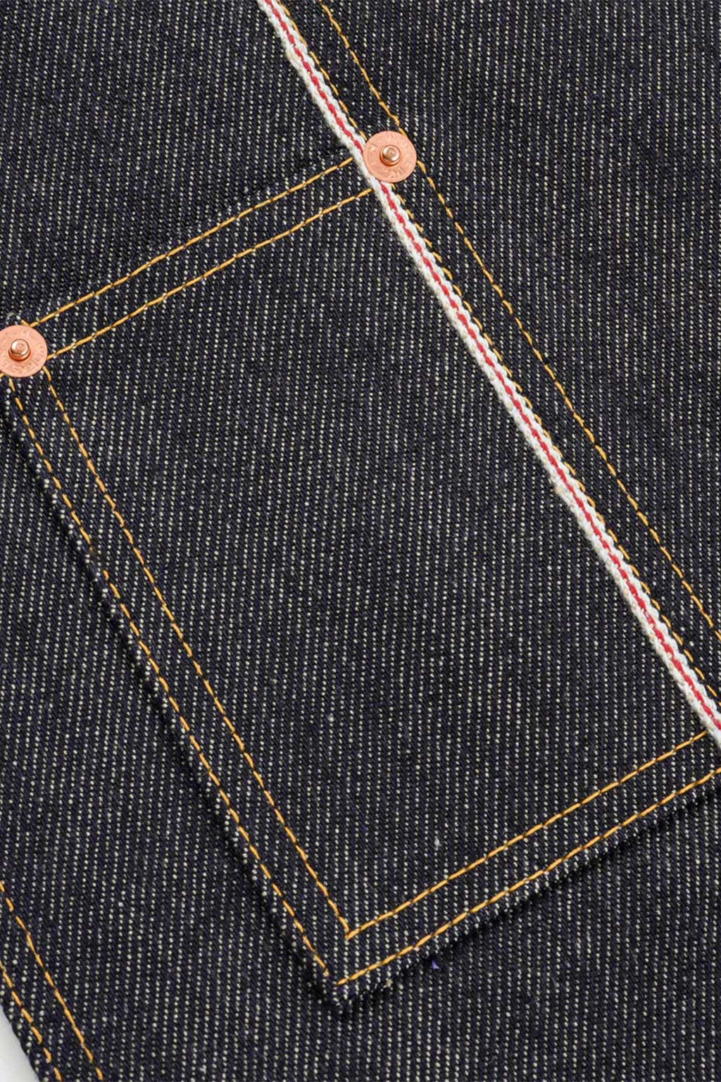 Iron Heart 21oz Selvedge Denim Apron - Indigo