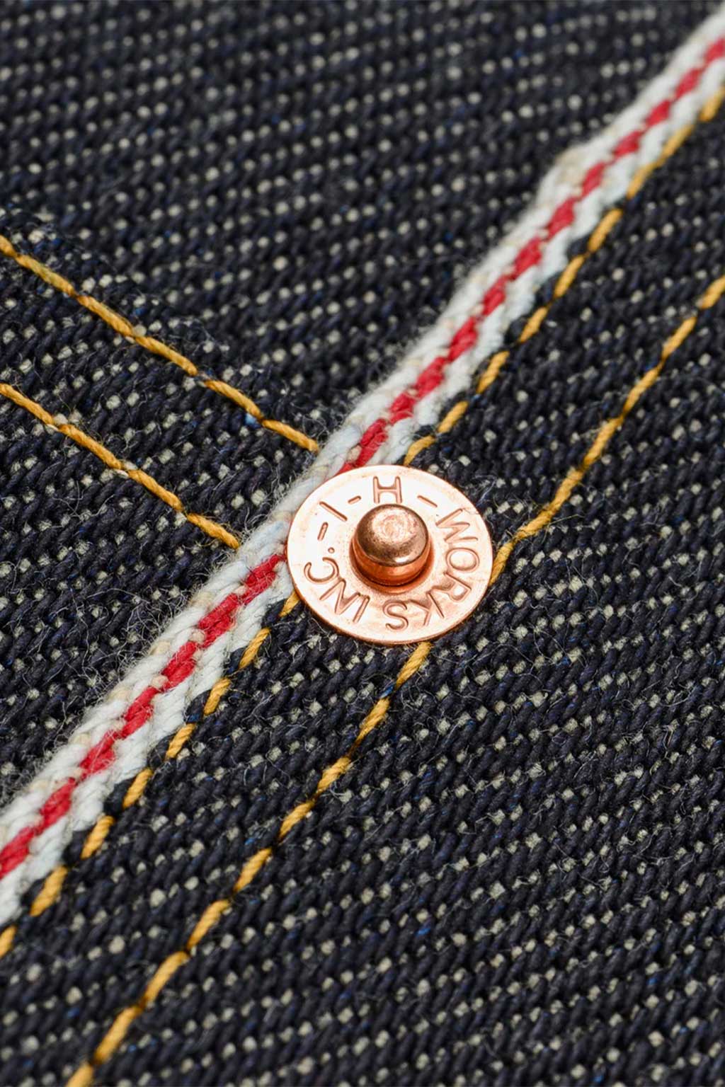 Iron Heart 21oz Selvedge Denim Apron - Indigo