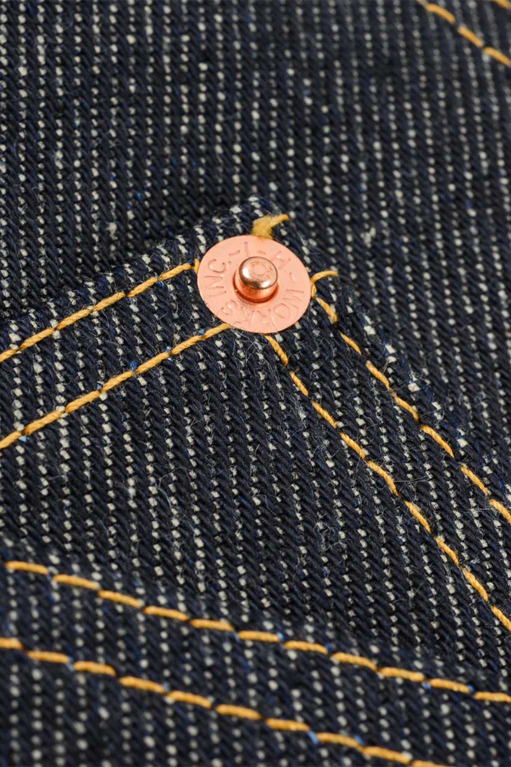 Iron Heart 21oz Selvedge Denim Apron - Indigo