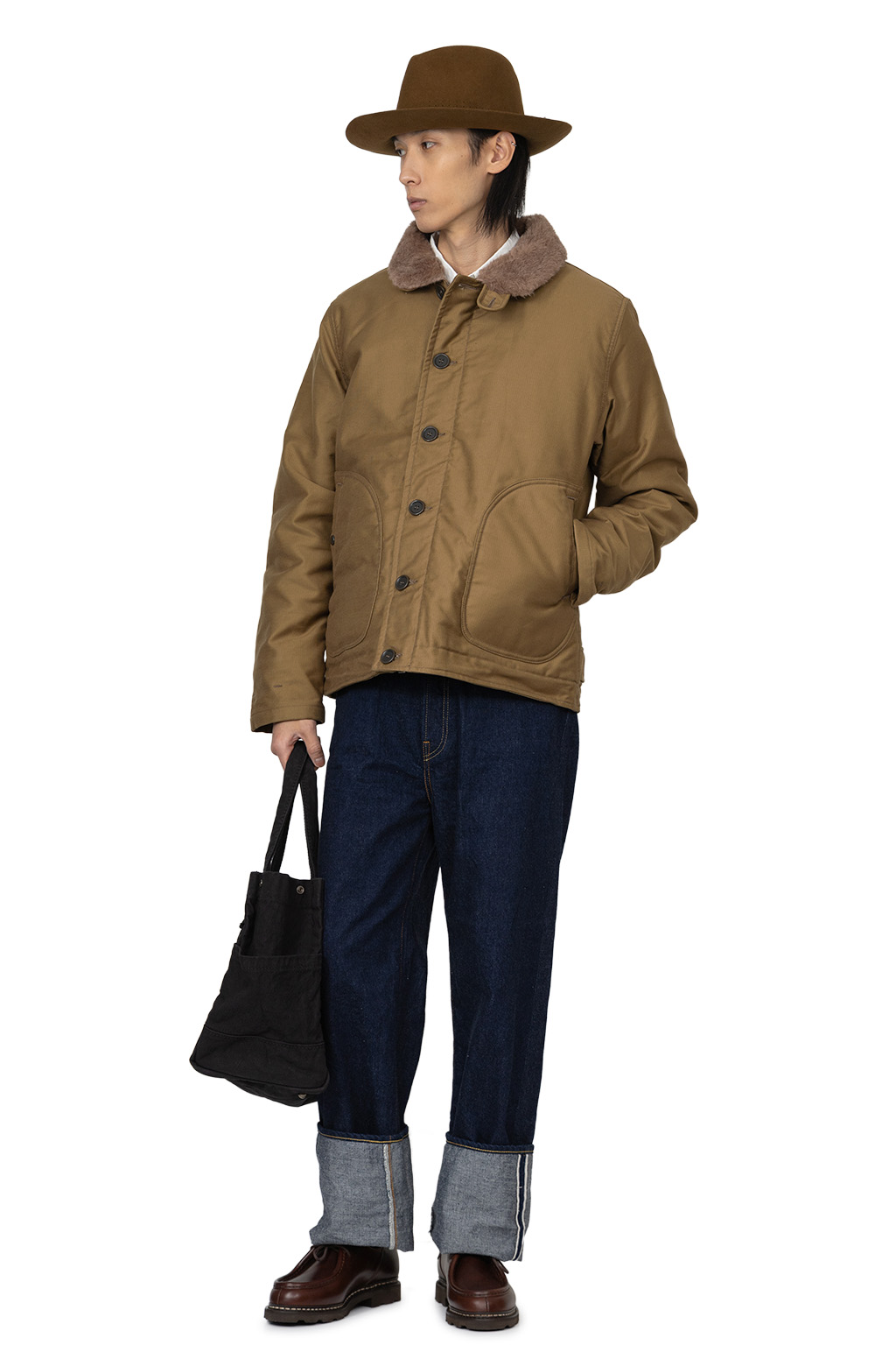 Iron Heart - Whipcord N1 Deck Jacket - Khaki