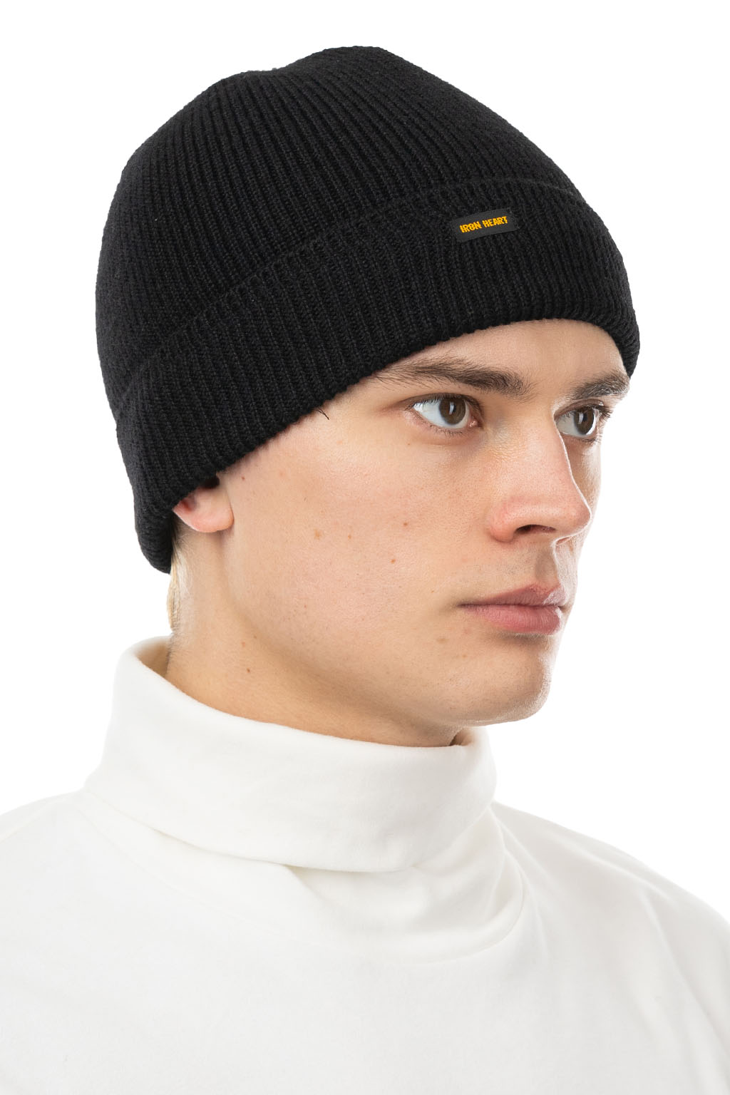 Iron Heart - IHG-WOOL 100% Wool Ribbed Beanie - 4 Color Choices
