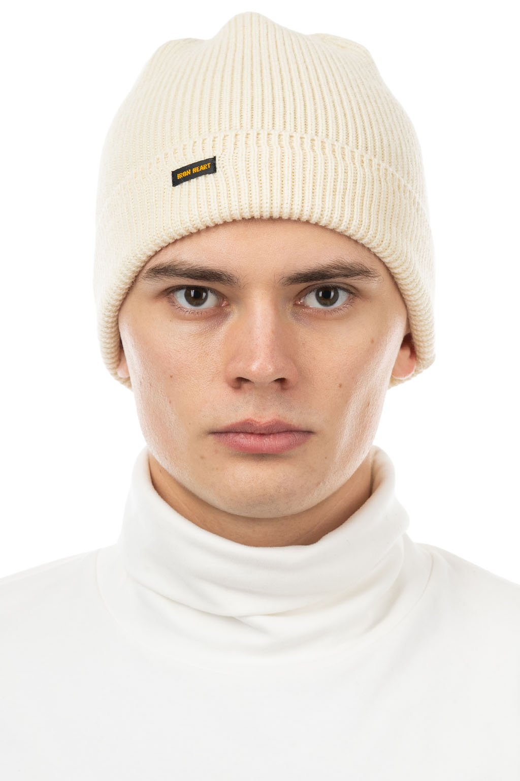 Iron Heart - IHG-WOOL 100% Wool Ribbed Beanie - 4 Color Choices