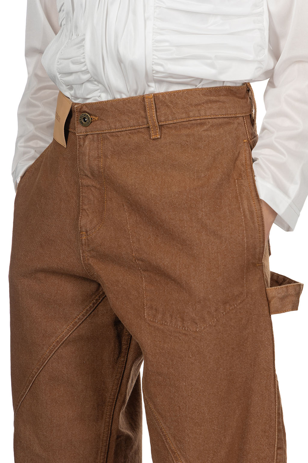 JW Anderson - Aged Twisted Workwear Jeans