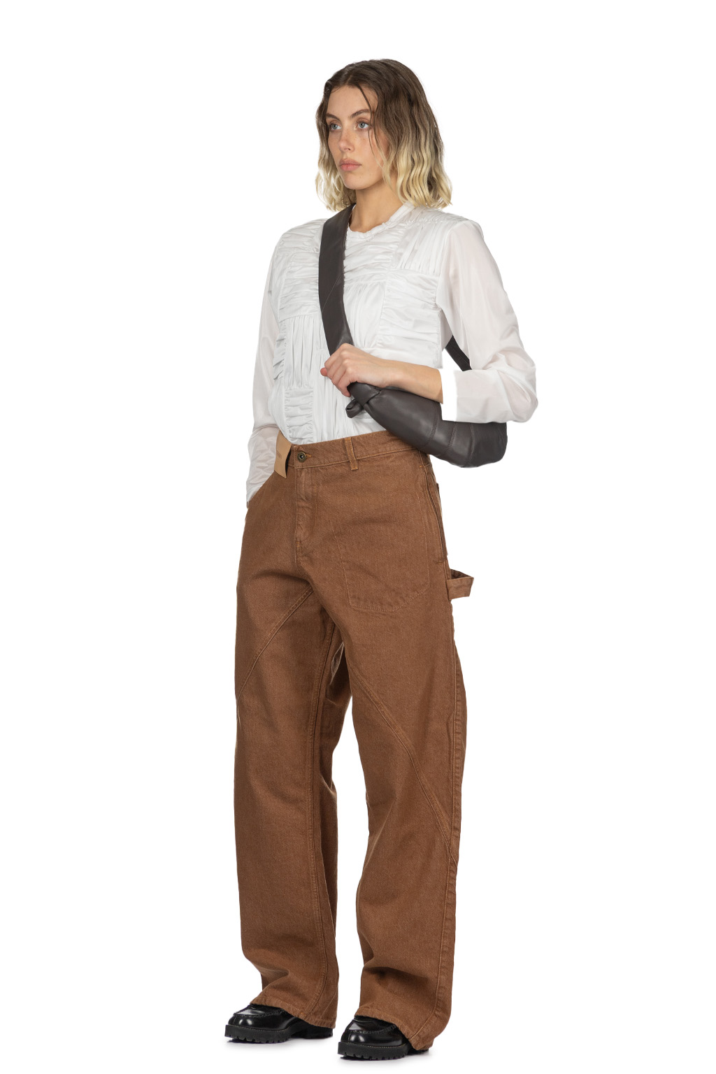 JW Anderson - Aged Twisted Workwear Jeans
