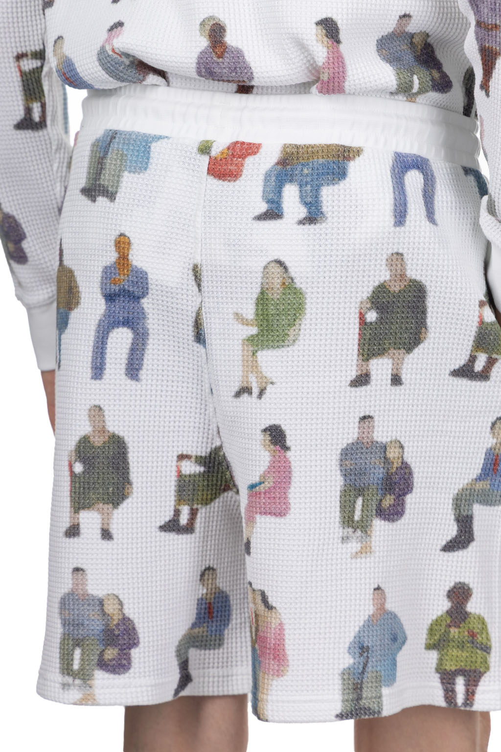 JW Anderson - Printed Waffle Short