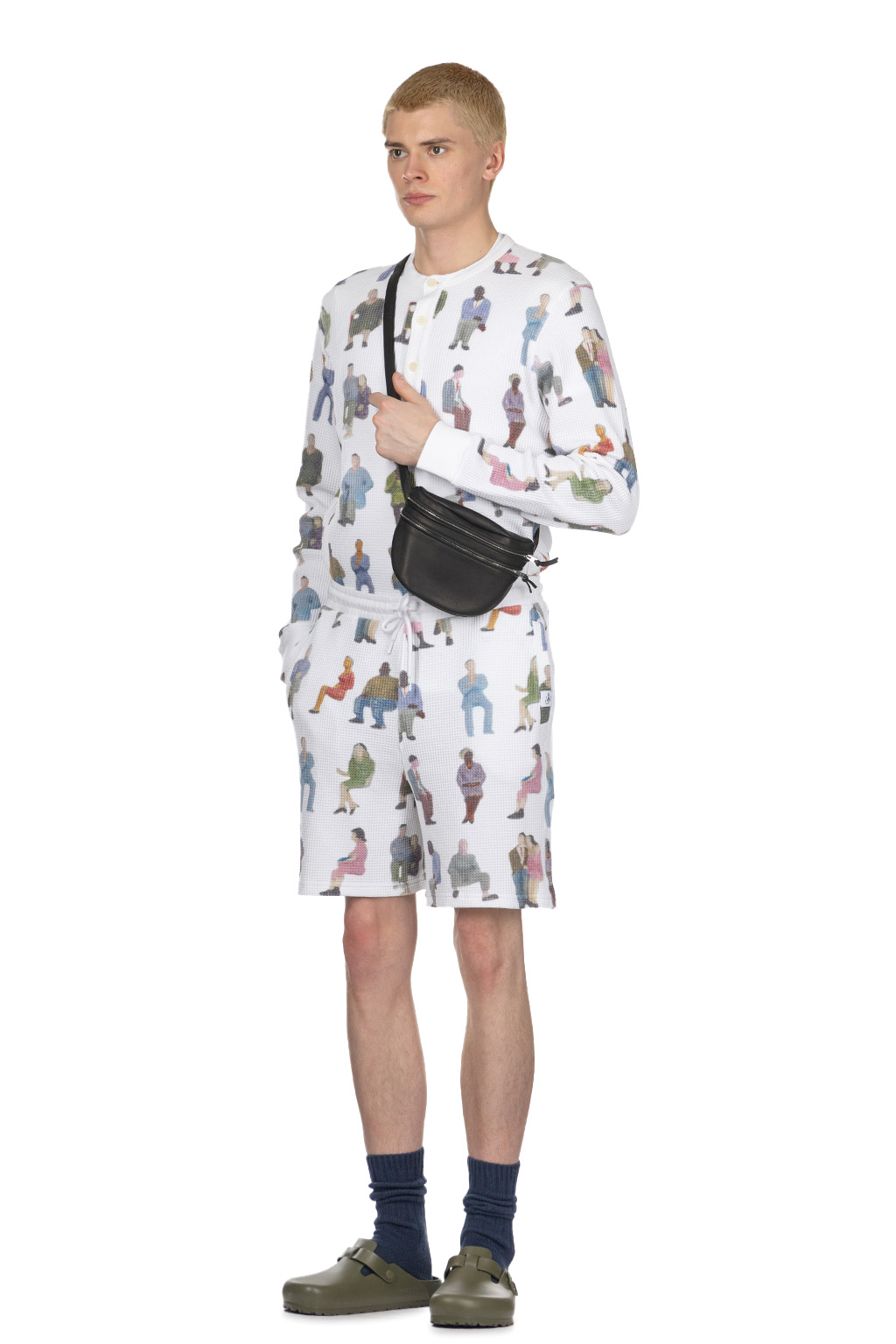 JW Anderson - Printed Waffle Short