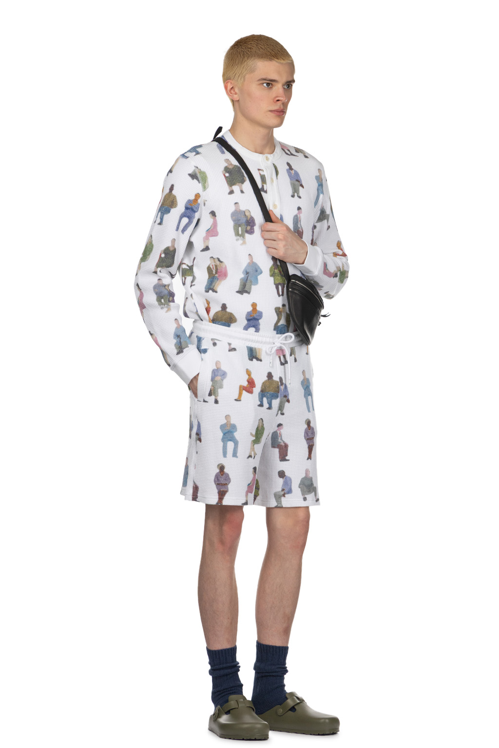 JW Anderson - Printed Waffle Short