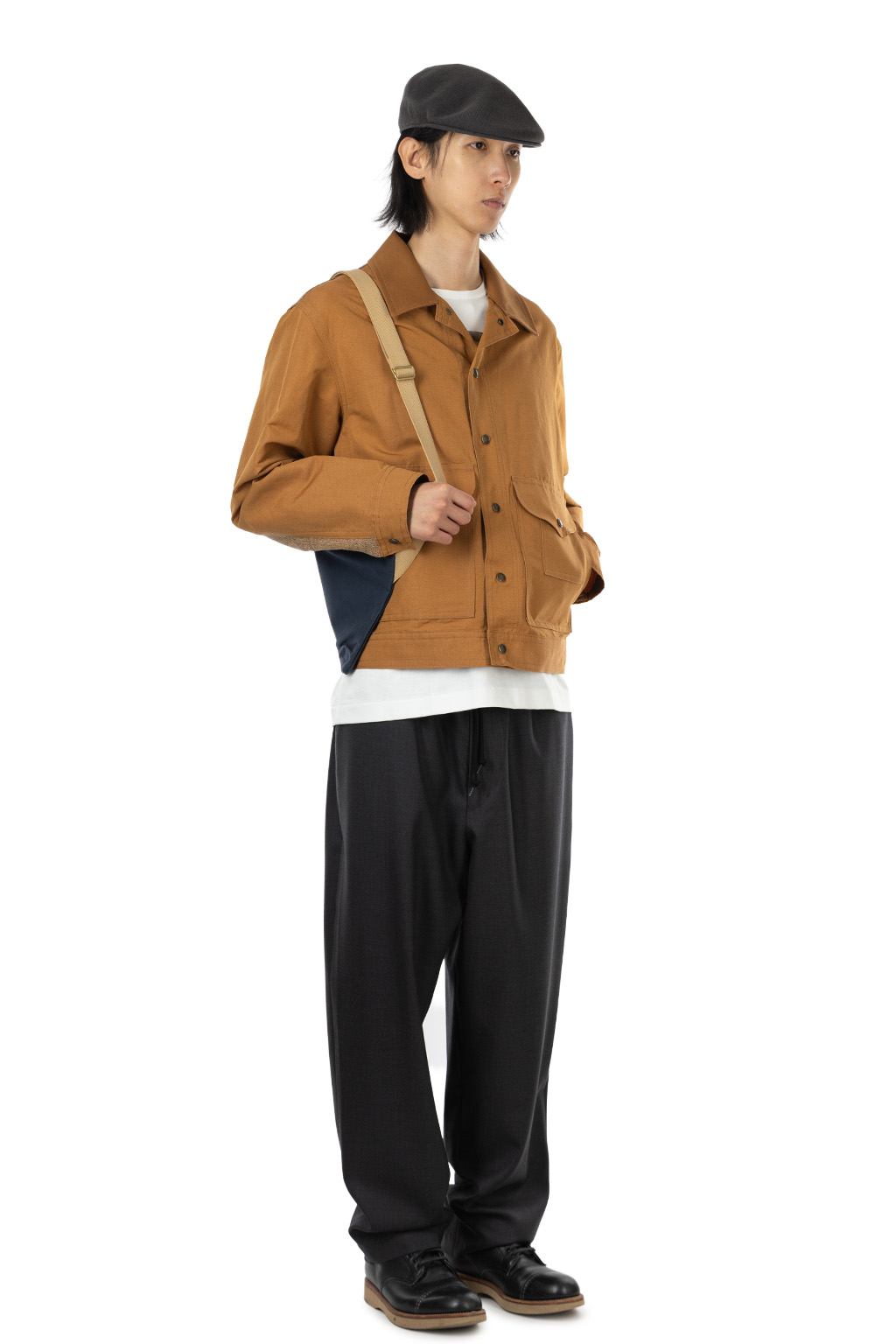 Junya Watanabe MAN - eYe - Cotton Linen Oxford x Wool Linen FILSON W Name Jacket