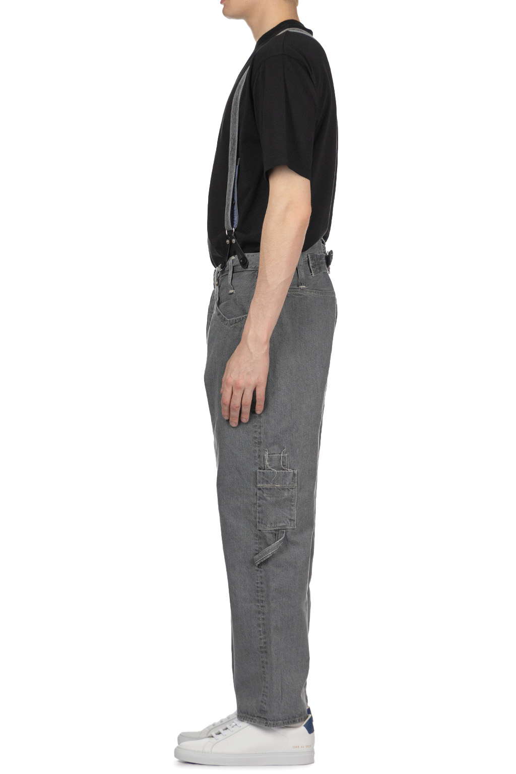 Junya Watanabe MAN - Junya Watanabe Comme Des Garcons Suspender Pants - Grey