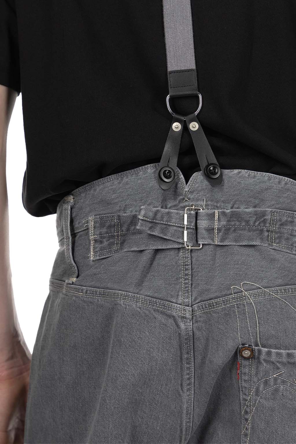 Junya Watanabe MAN - Junya Watanabe Comme Des Garcons Suspender Pants - Grey