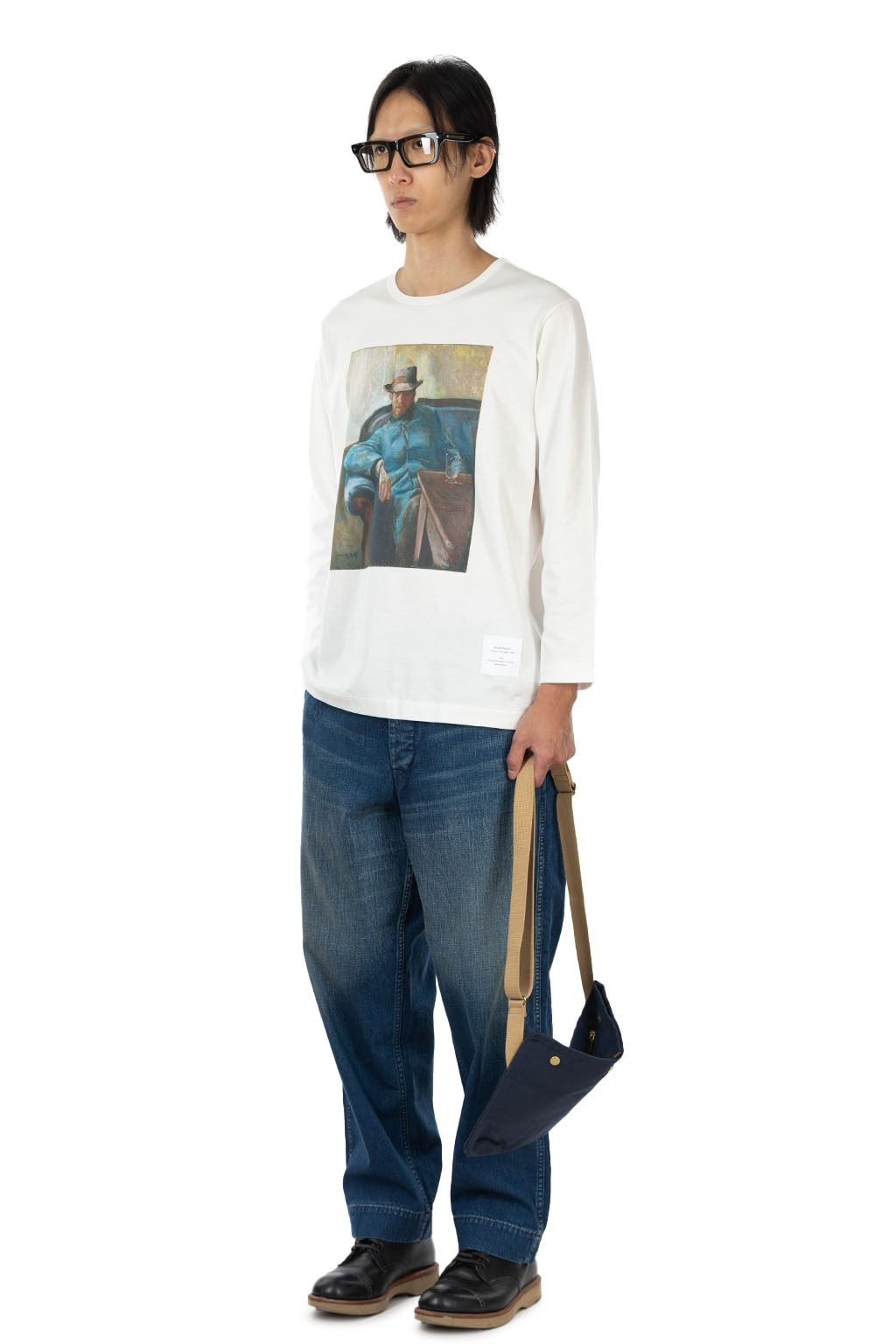 Junya Watanabe MAN - x Merz B. Schwanen - Edvard Munch T-Shirt