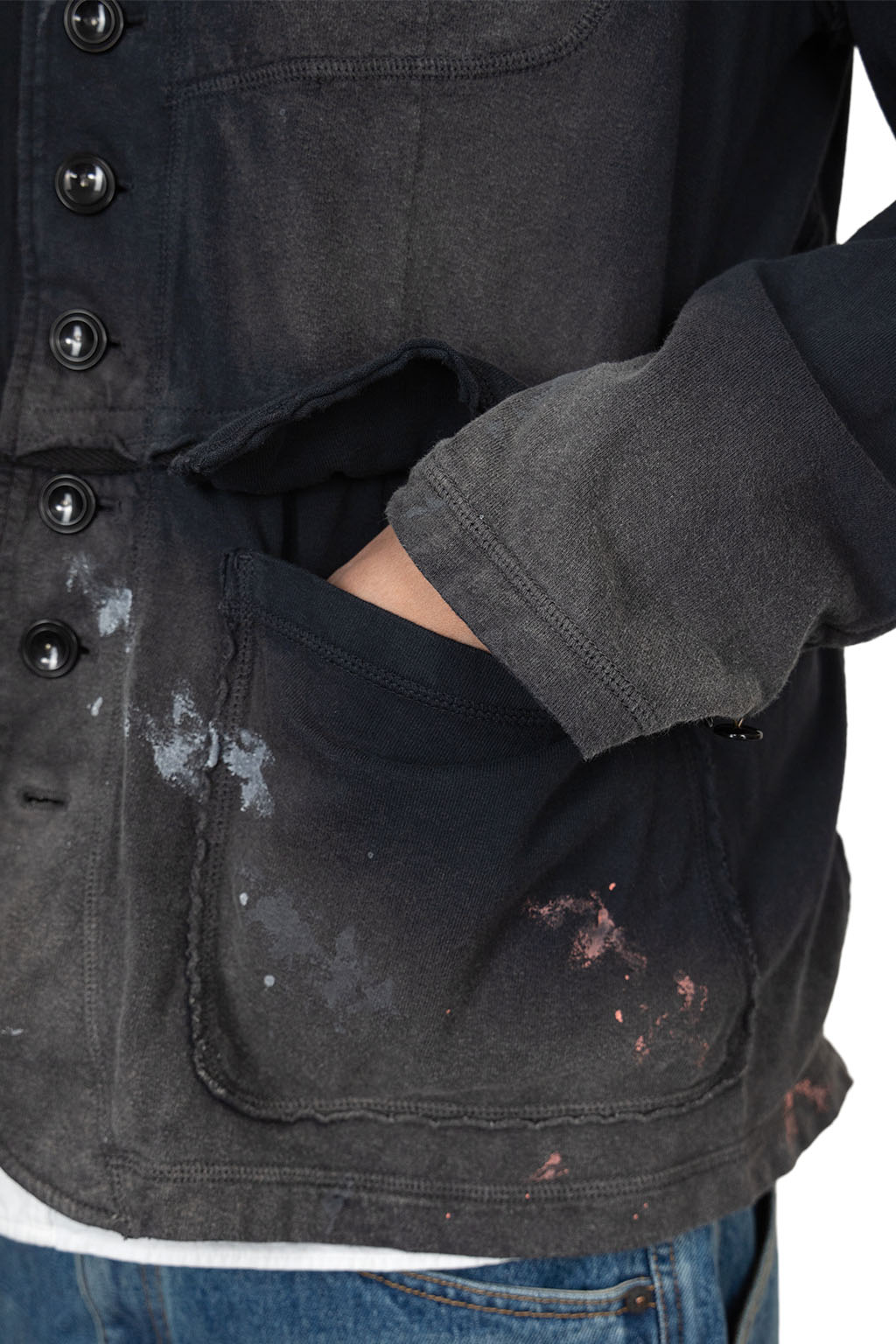 KHOKI - Faded Memory Jacket - Black