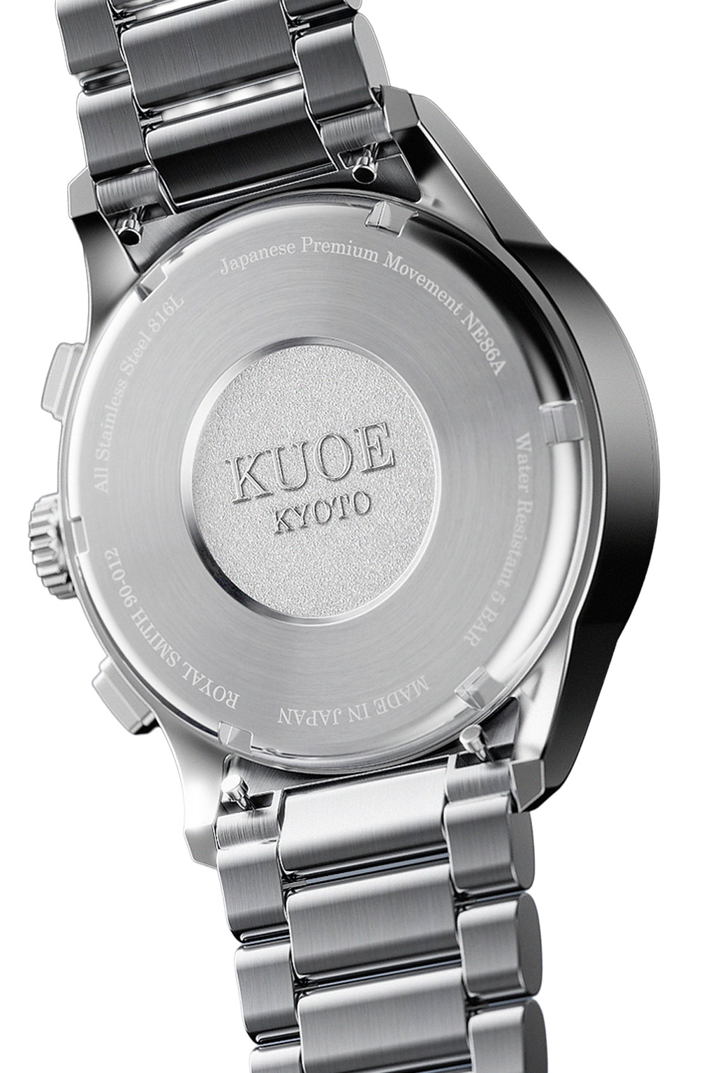 Kuoe Watch - ROYAL SMITH 90-012 Automatic Chronograph w/ Breguet-Navy