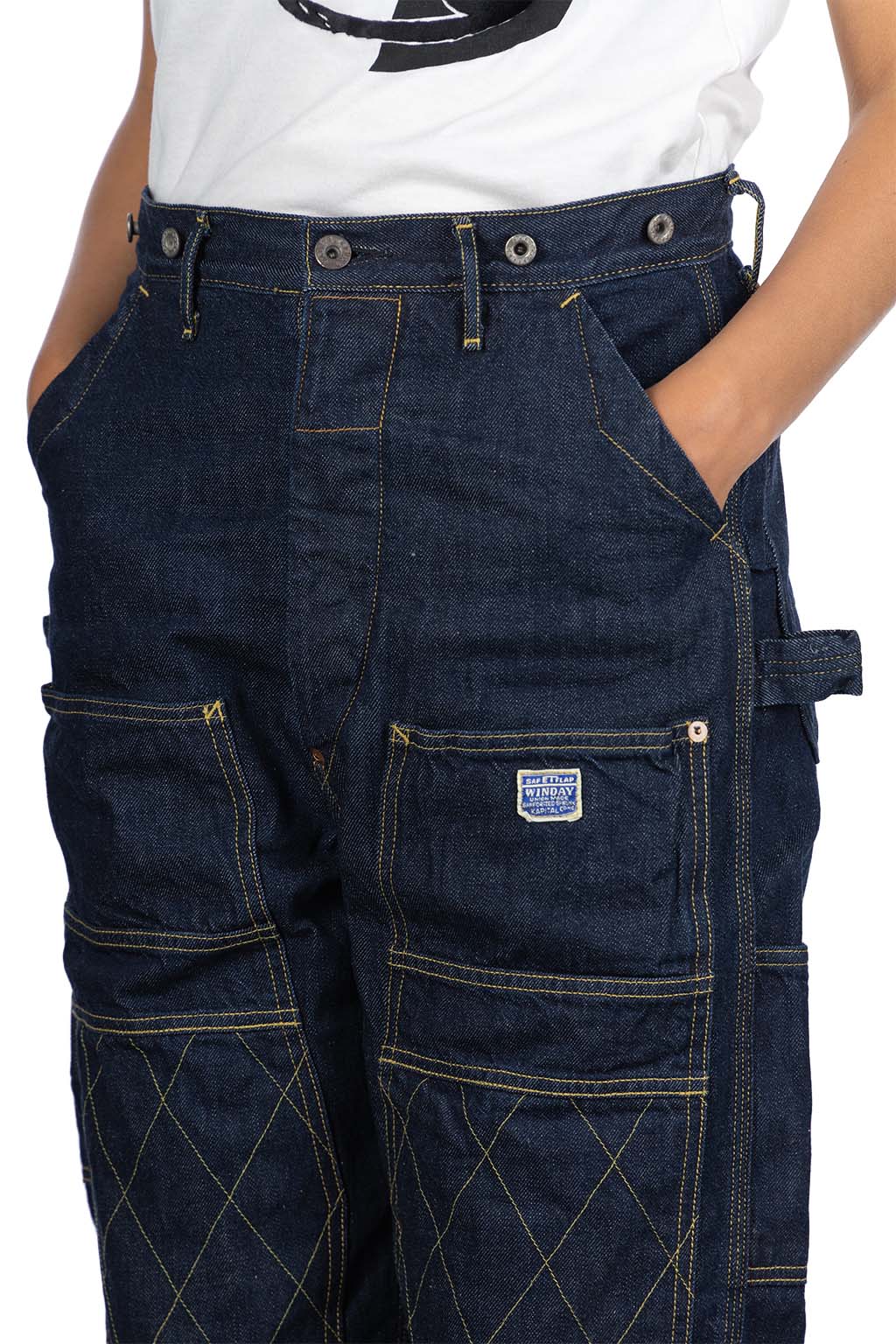 Kapital 11.5oz Denim LUMBER Pants - One Wash