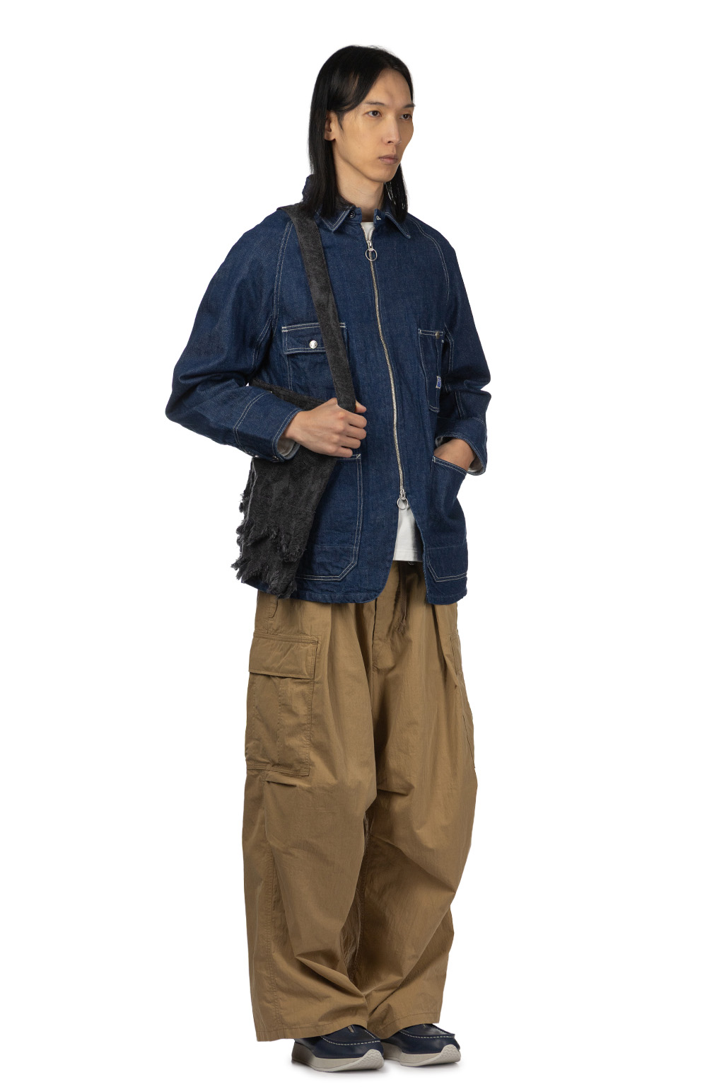 Kapital - 11.5oz Denim ZIPPER Coverall - Indigo