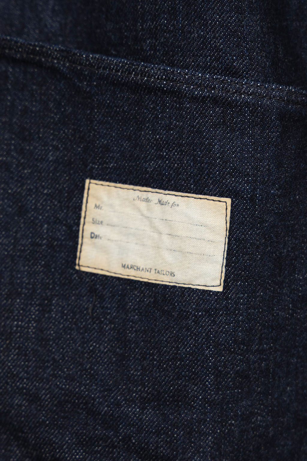 Kapital - 12oz Denim CACTUS Coverall- Black Thread ver