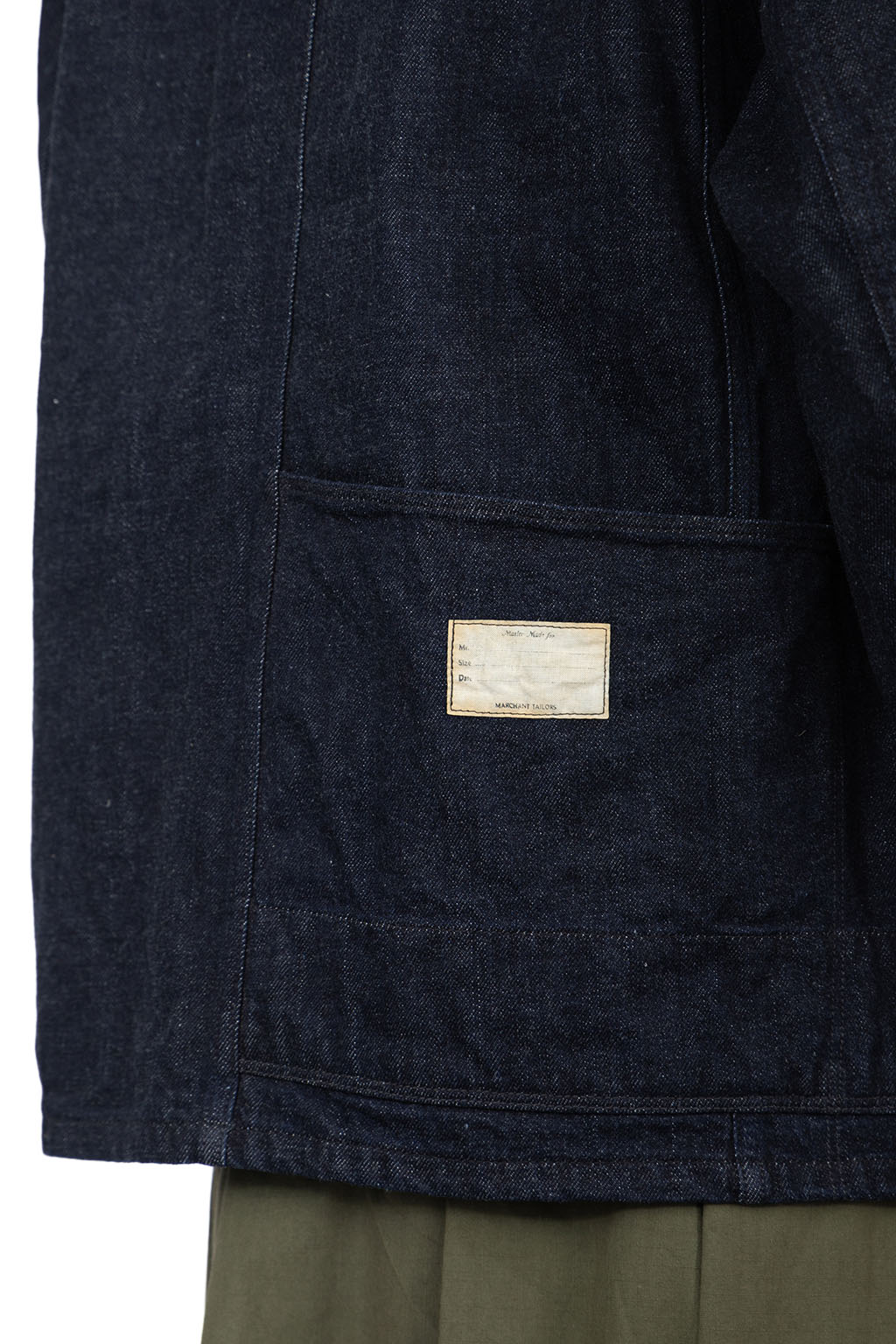 Kapital - 12oz Denim CACTUS Coverall- Black Thread ver