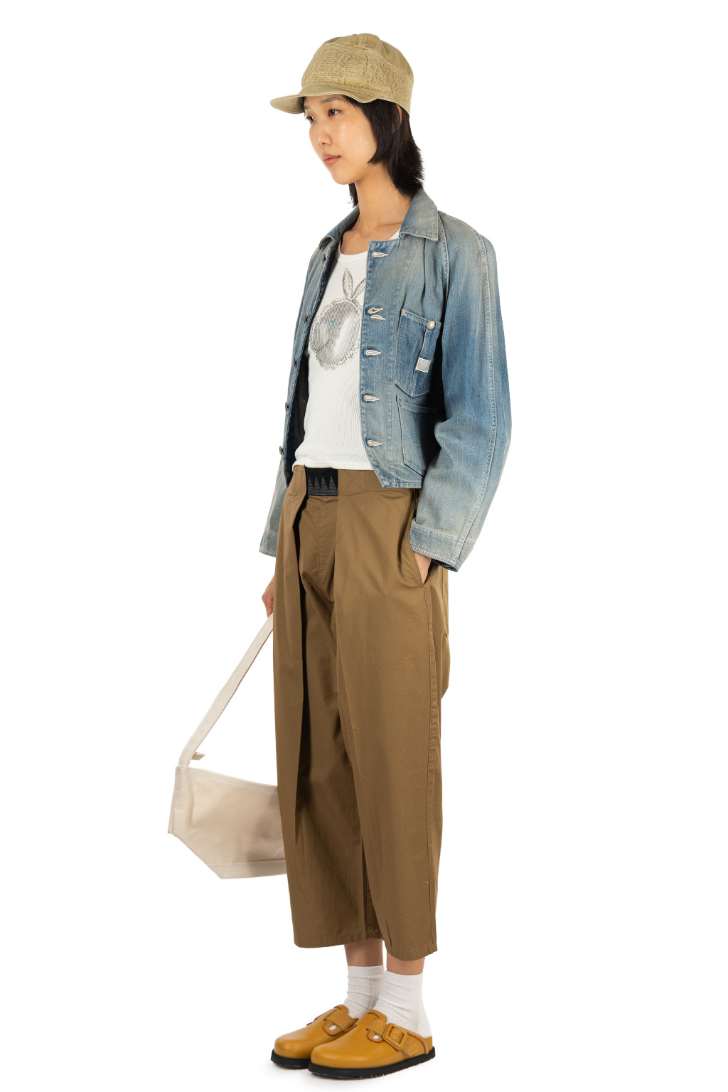 Kapital - 12oz Denim Cropped WINDAY CHOR JKT - PRO