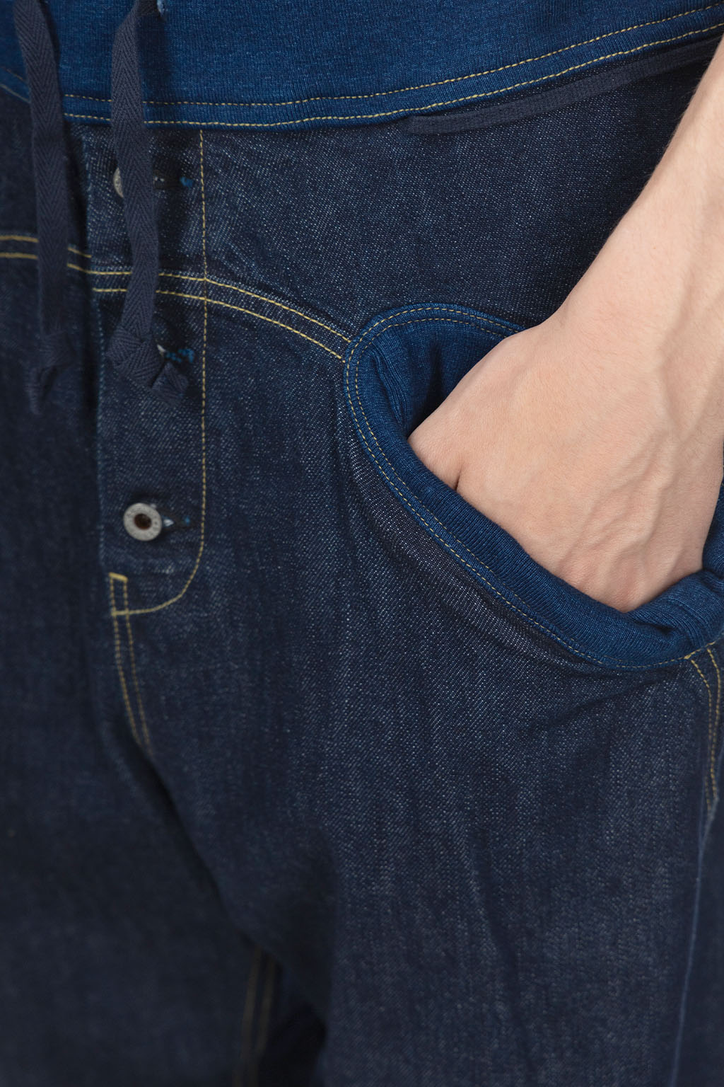 Kapital 12oz Denim SAROUEL NOUVELLE Pants - Indigo