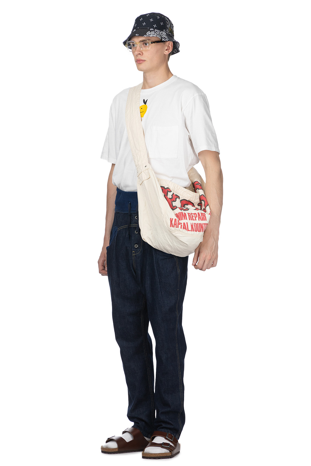 Kapital 12oz Denim SAROUEL NOUVELLE Pants - Indigo