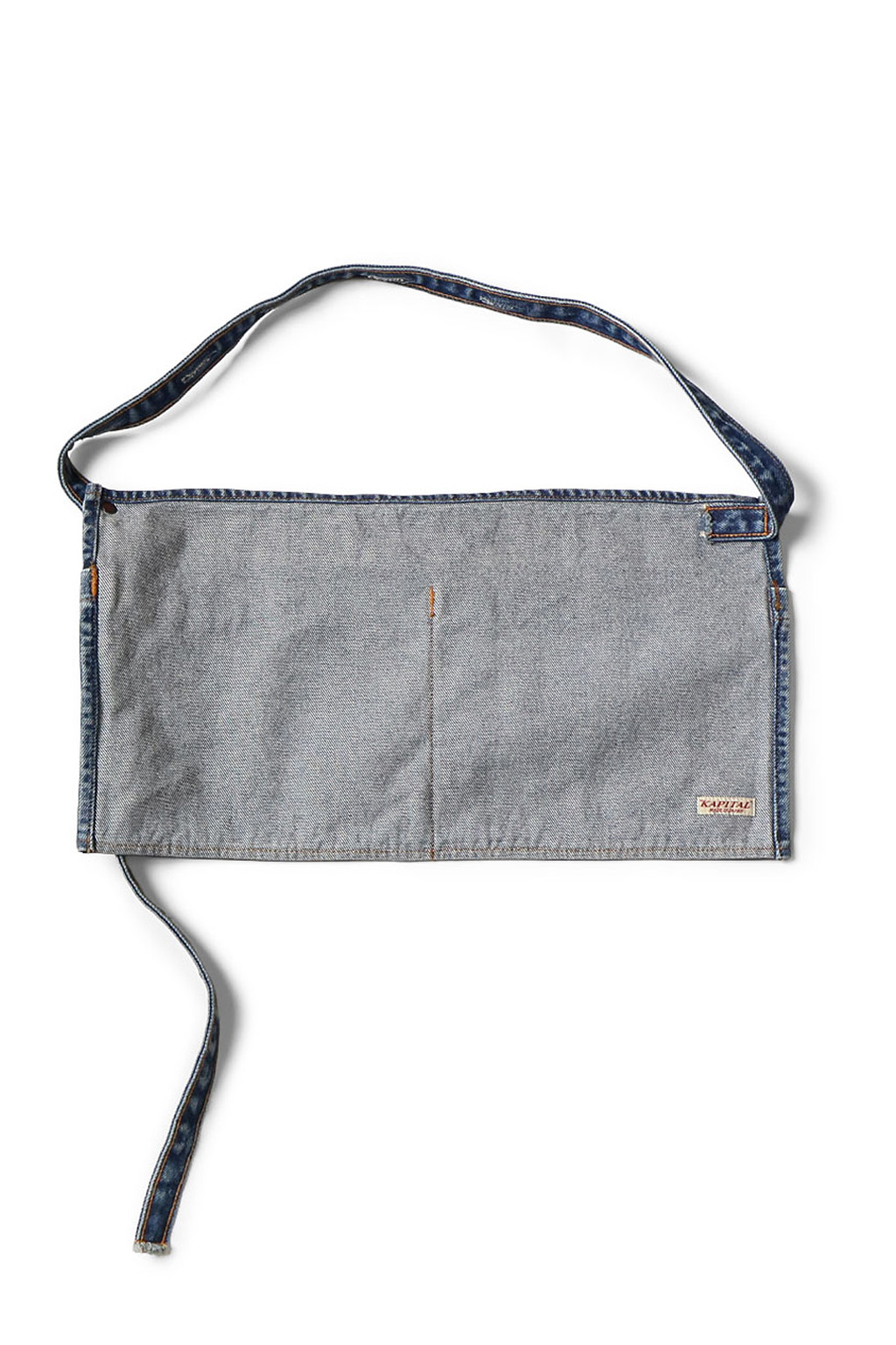 Kapital - 13oz Denim Damaged Short AD Apron (KAPSIZE RULE) - PRO