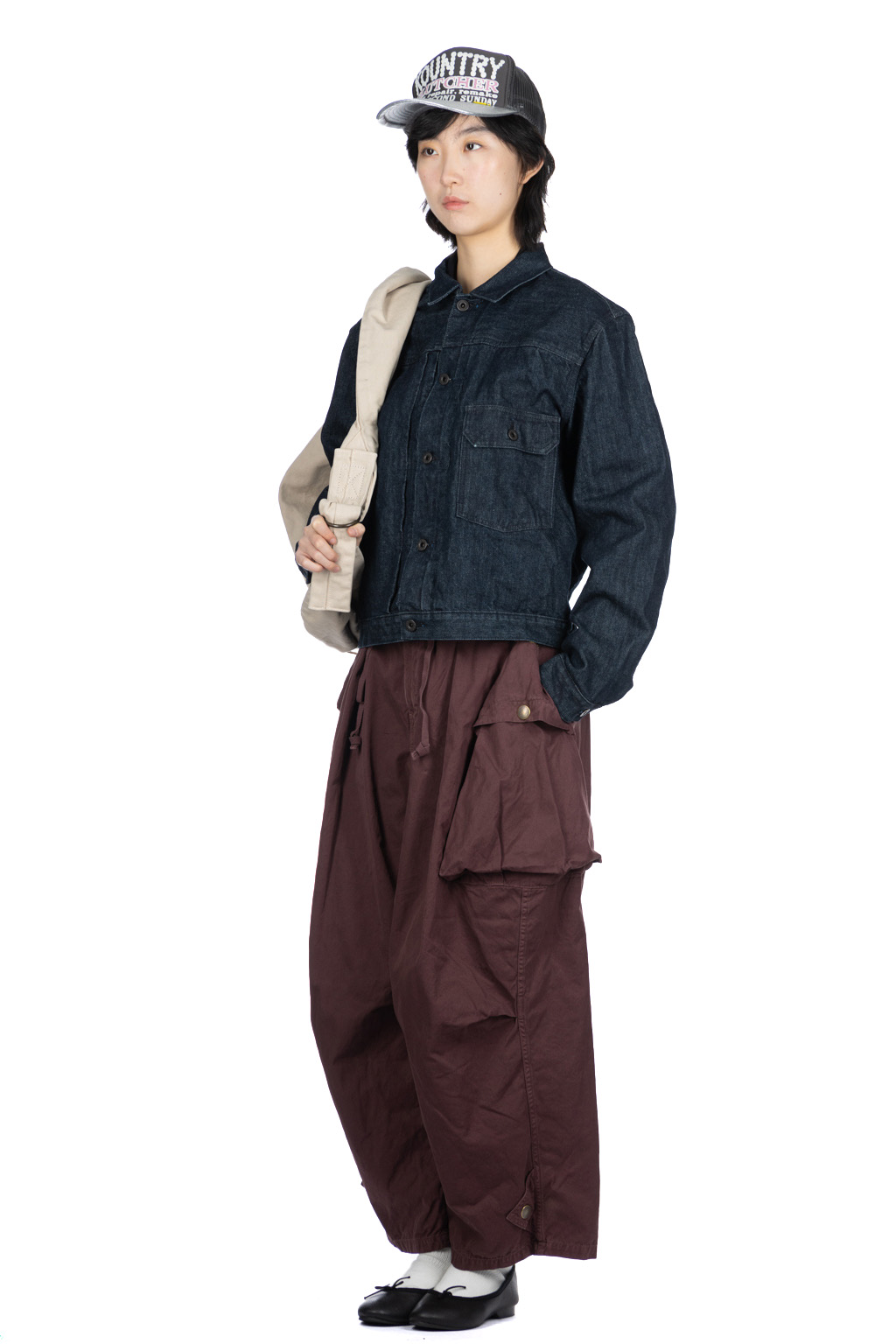 Kapital - 14oz Denim 1st JKT (BLK-Thread)