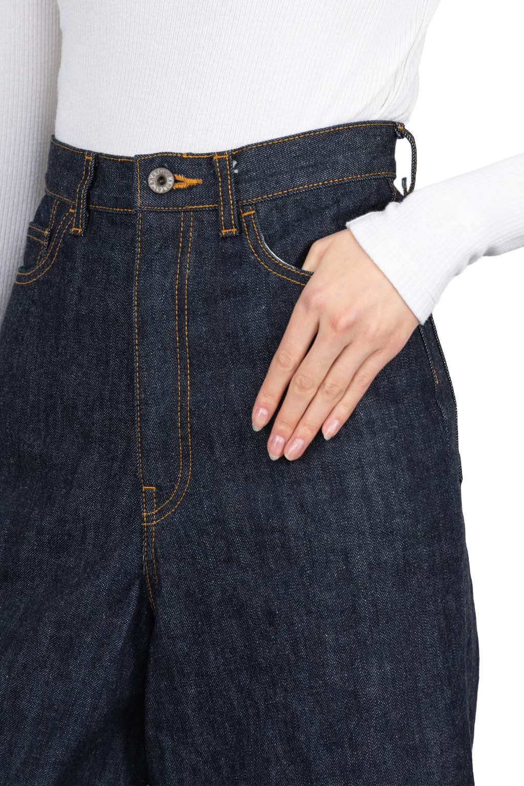 Kapital - 14oz Denim 5P SKITTLE Baggy Pants - One Wash