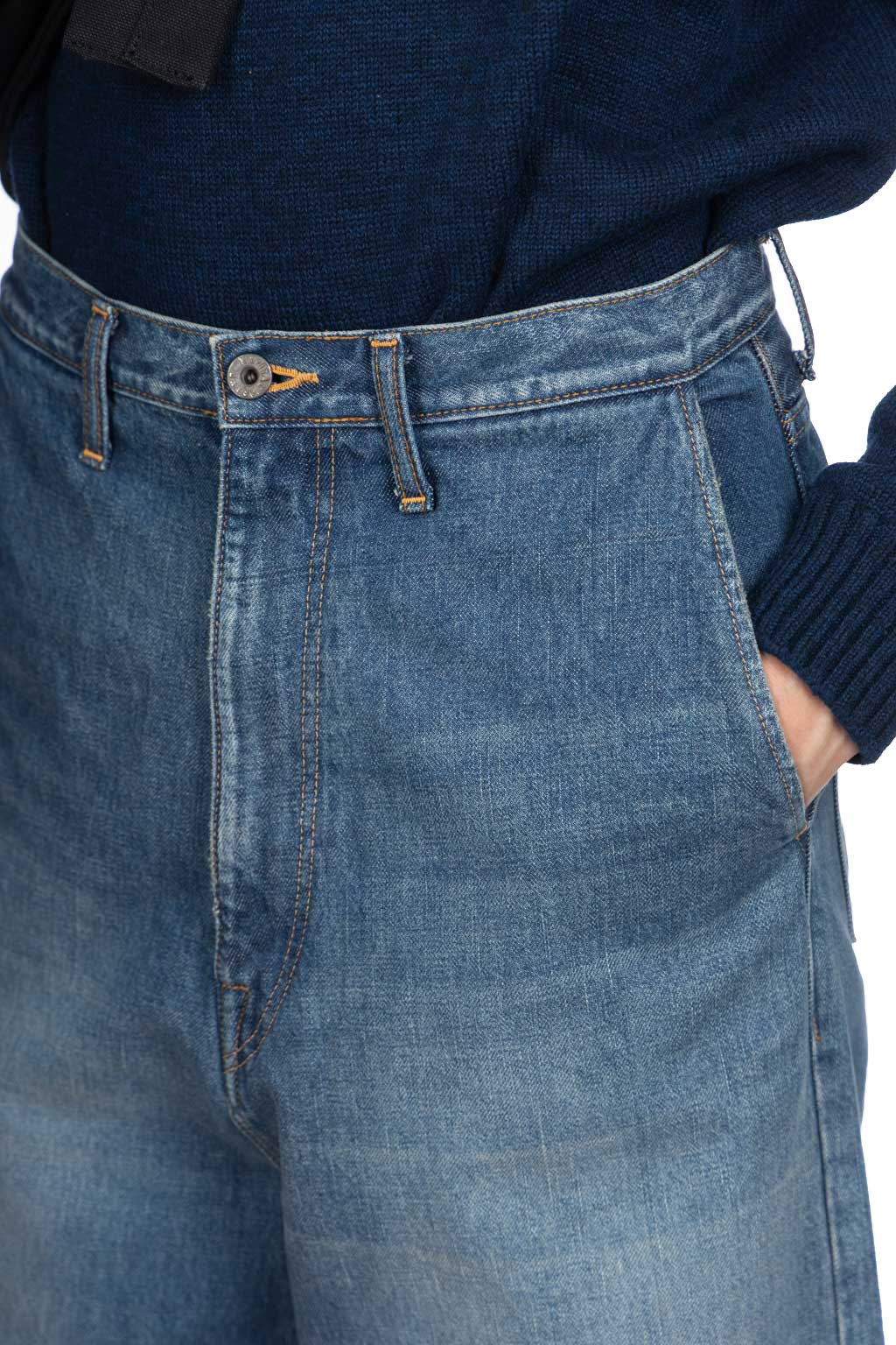 Kapital - 14oz Denim PORT Baggy Pants