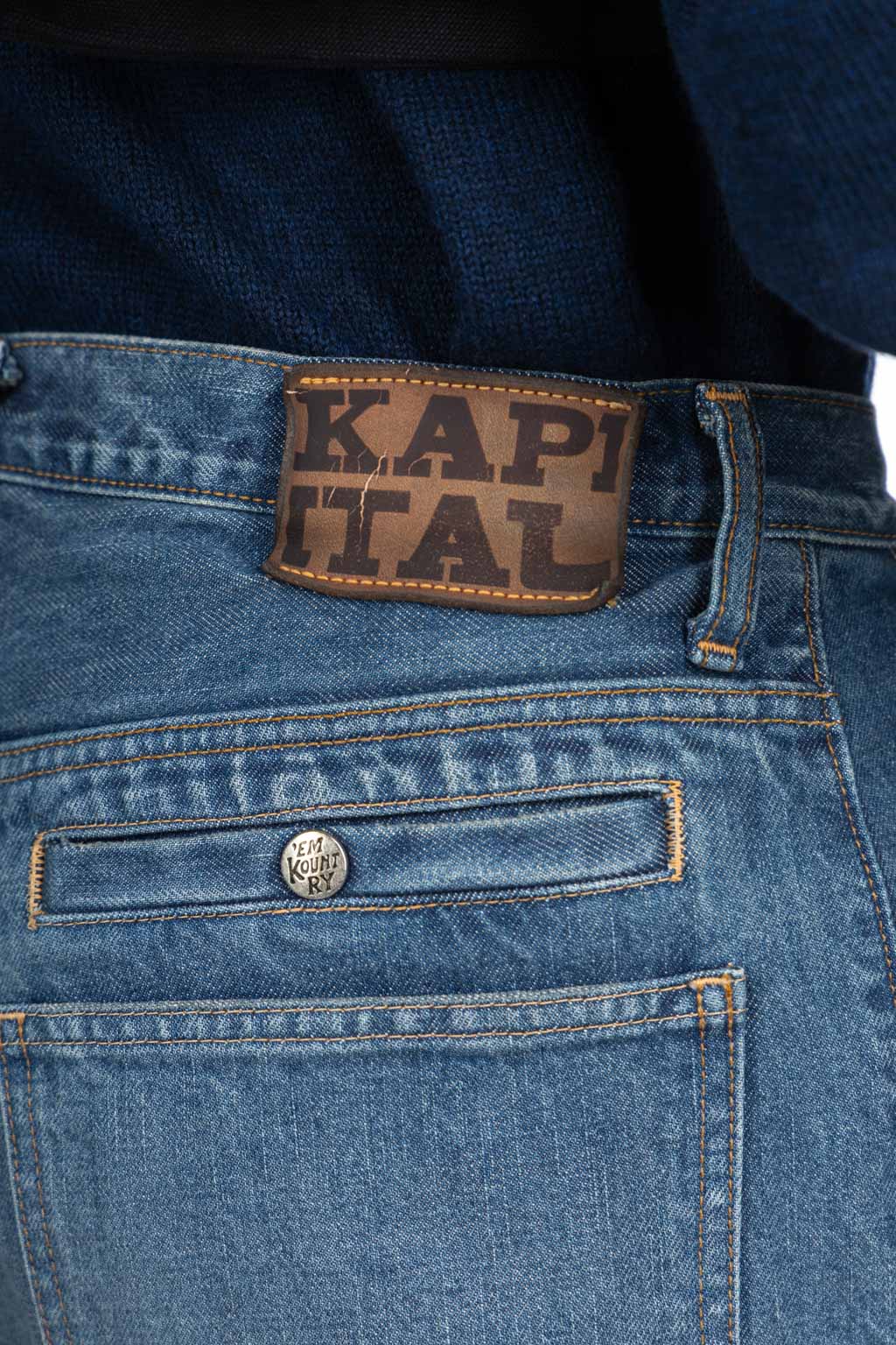 Kapital - 14oz Denim PORT Baggy Pants