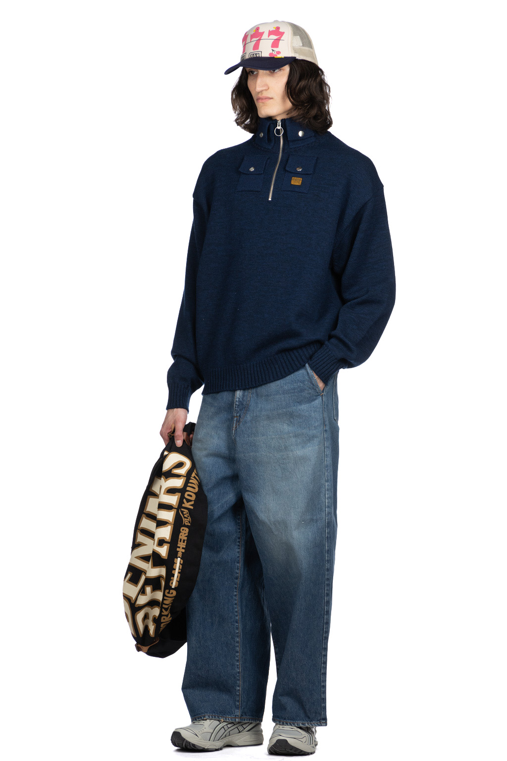Kapital - 14oz Denim PORT Baggy Pants