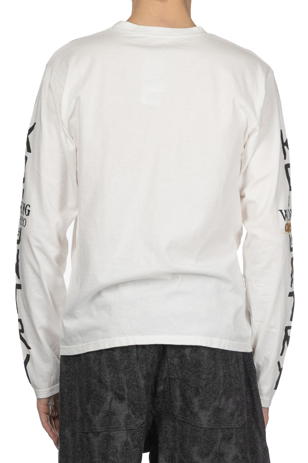 Kapital - 20-Jersey Crew Long Sleeve T - Peckish Kap - Yellow