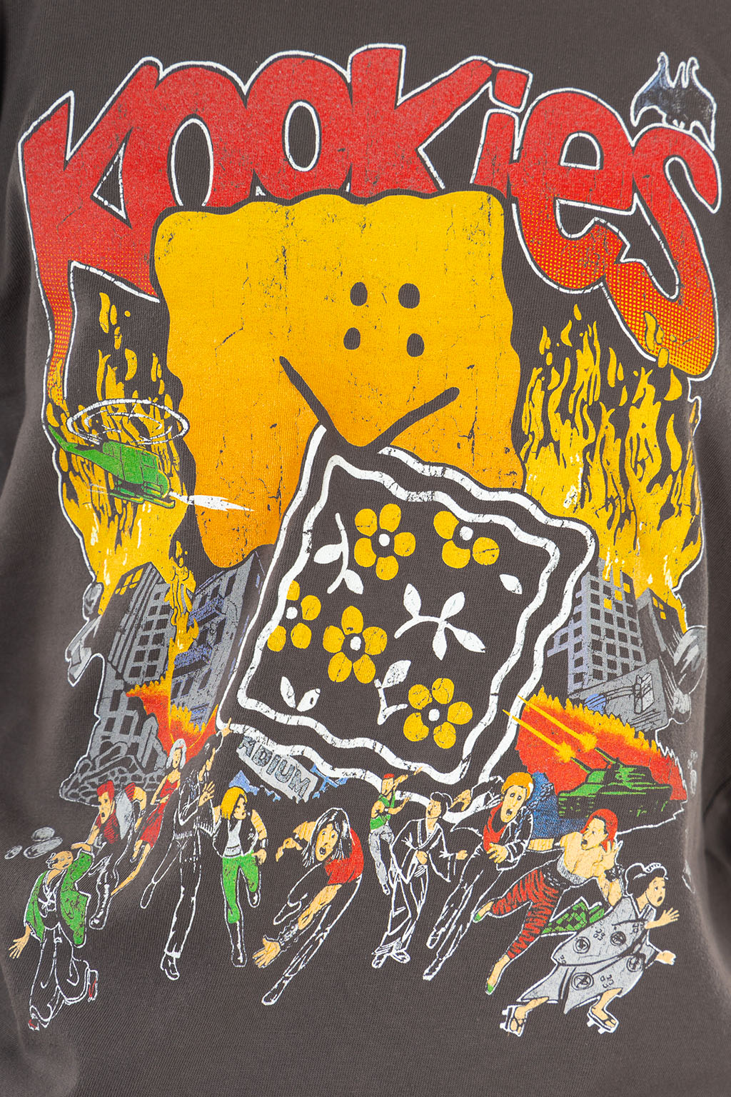 Kapital - 20-Jersey Crew T (BUSTER PECKISH BOWY)